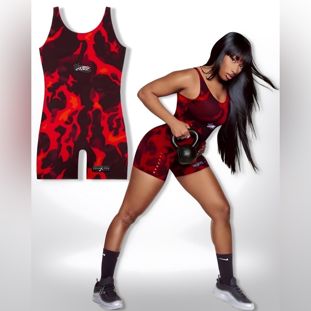 🔥 Nike x Megan Thee Stallion Bodysuit Jumpsuit | XS SOLD OUT Online & in Stores